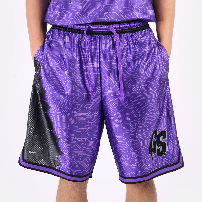 мужские фиолетовые шорты  Nike LeBron x Space Jam: A New Legacy `Goon Squad` Shorts DJ3875-560 - цена, описание, фото 2